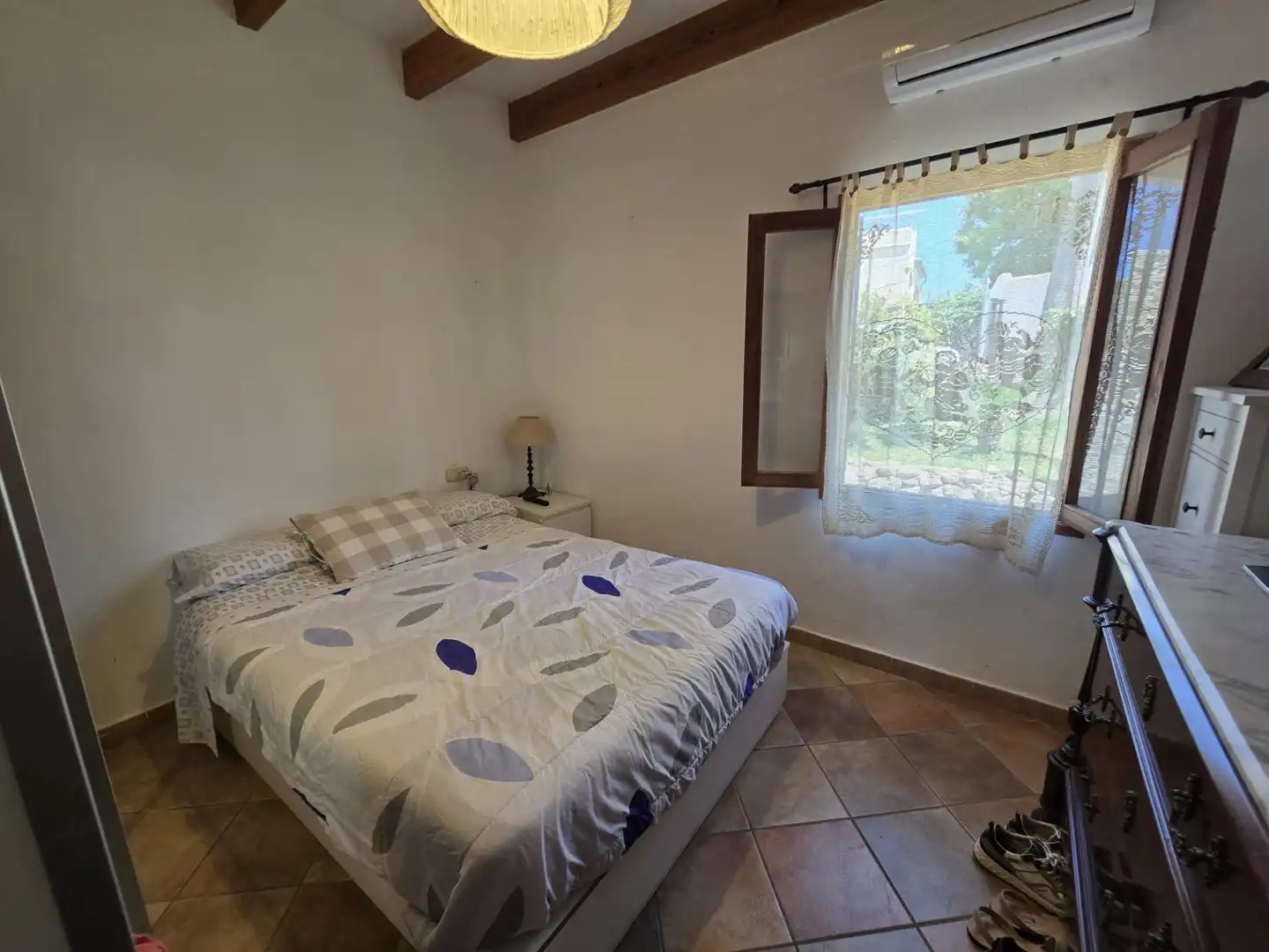 Schlafzimmer von Haus oder Chalet zum Verkauf in Campanet mit Klimaanlage, Heizung und Privatgarten