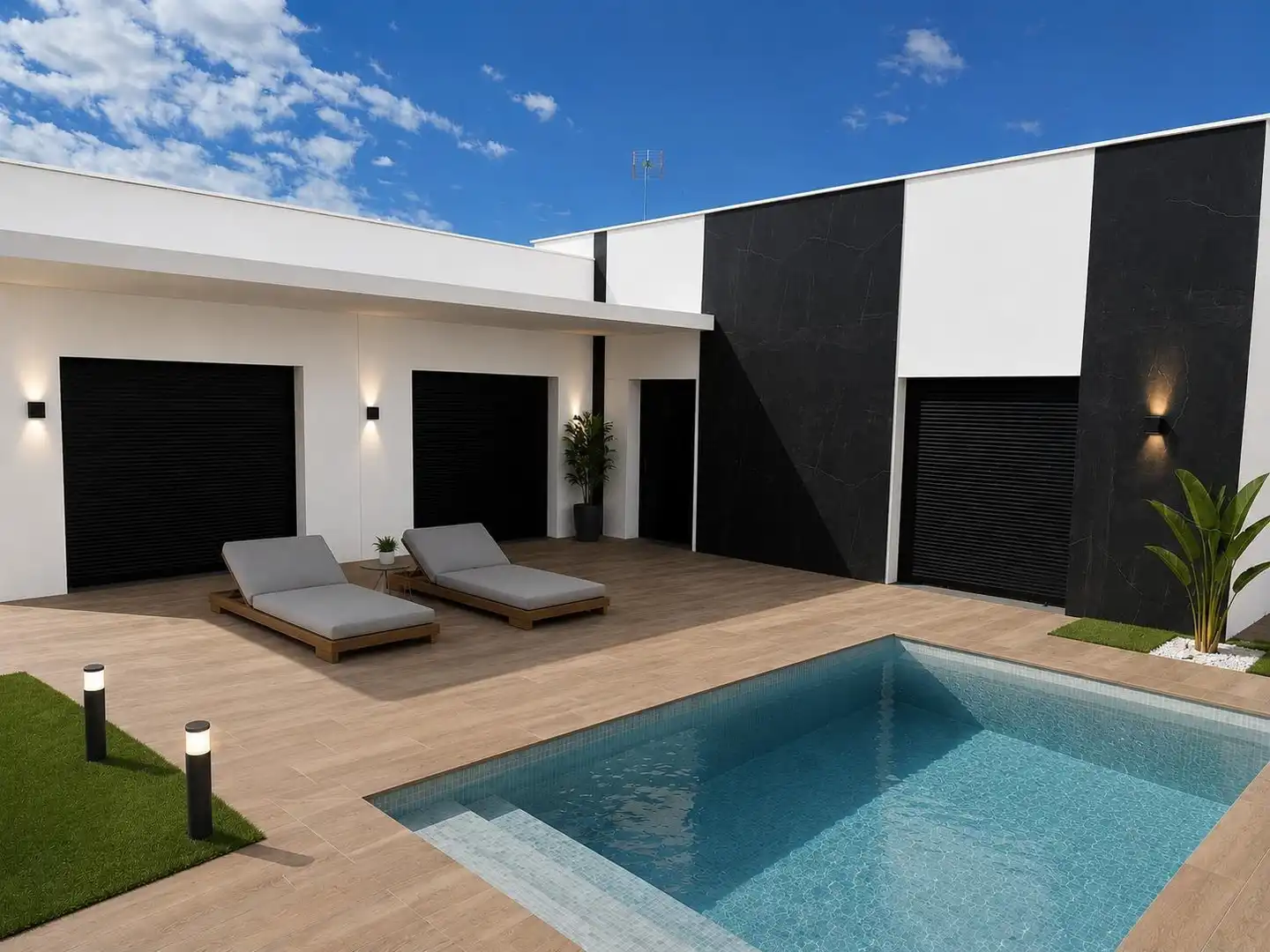 Terrassa de Casa o xalet en venda en Molina de Segura amb Aire condicionat, Calefacció i Jardí privat