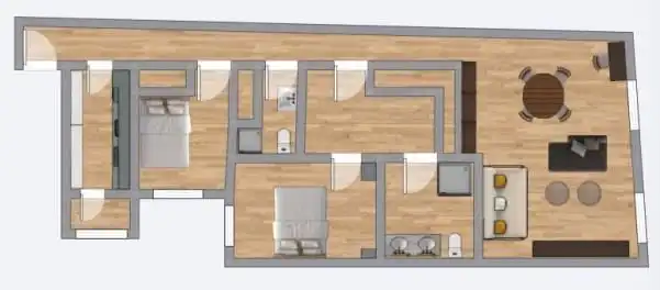 Apartamento de alquiler en Madrid con Aire acondicionado, Calefacción y Amueblado