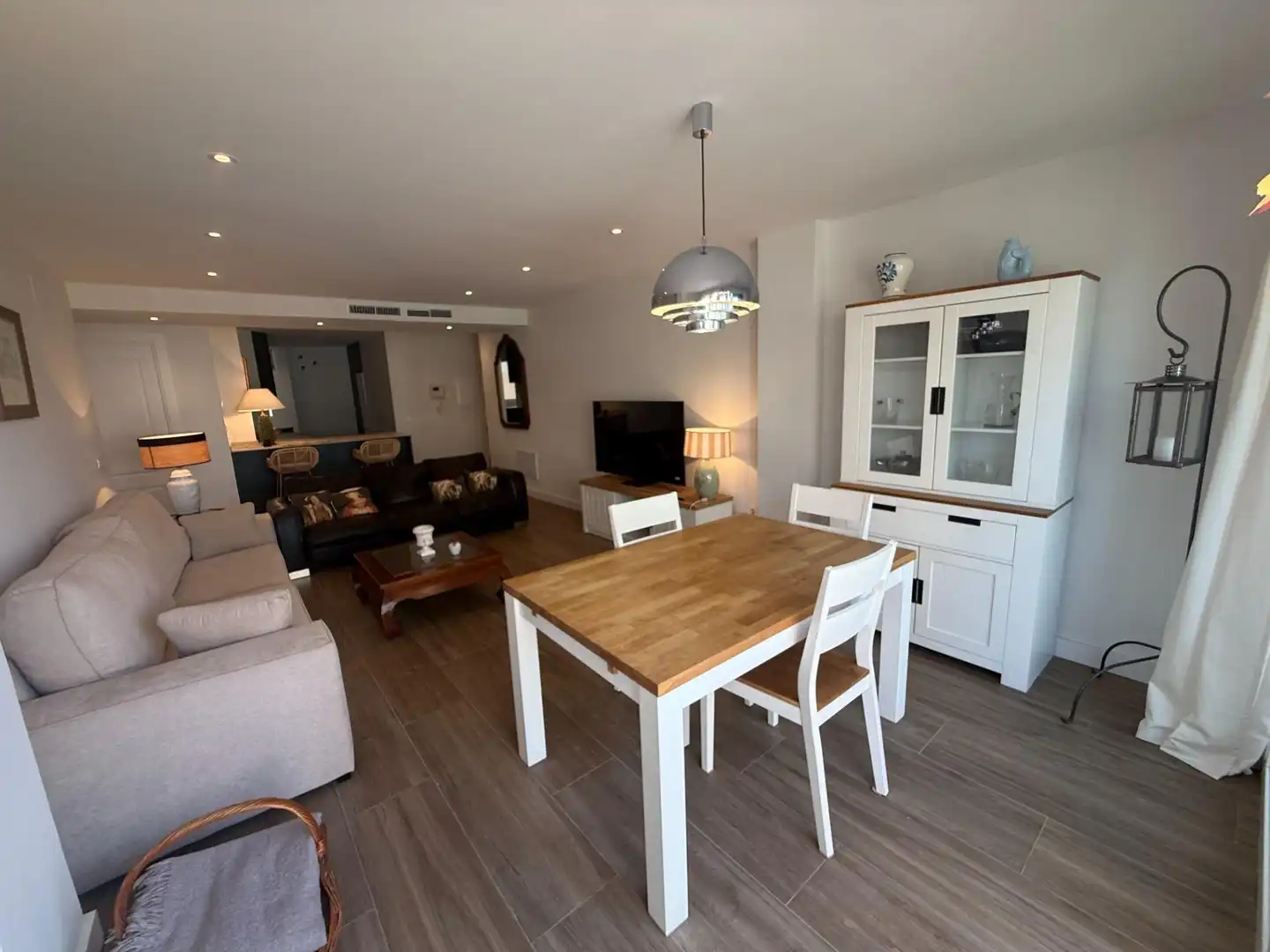 Esszimmer von Wohnung zur Miete in Almería mit Klimaanlage, Terrasse und Möbliert