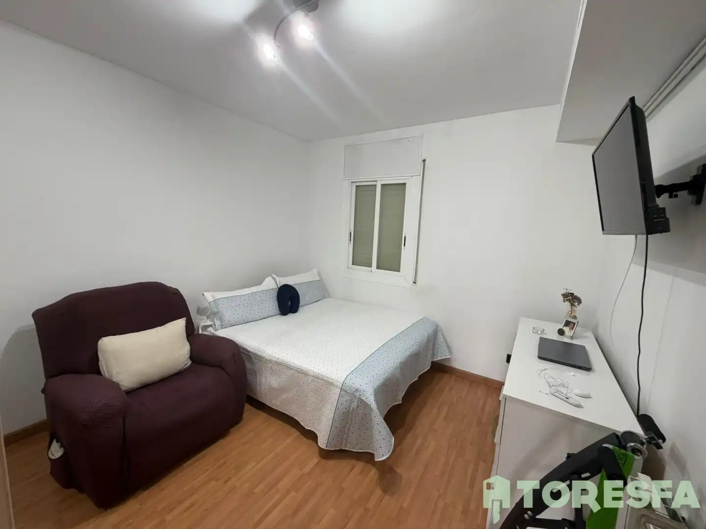 Bedroom of Flat for sale in Gavà  with Air Conditioner, Heating and Balcony