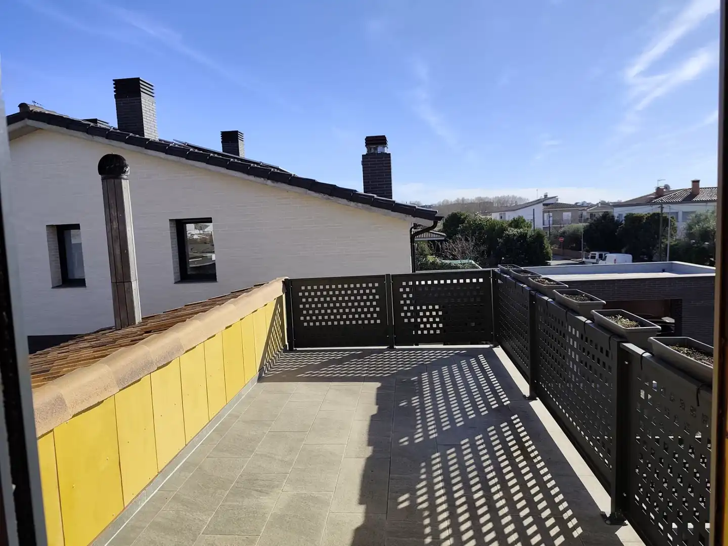 Terraza de Casa o chalet en venta en Fontcoberta con Aire acondicionado, Calefacción y Jardín privado