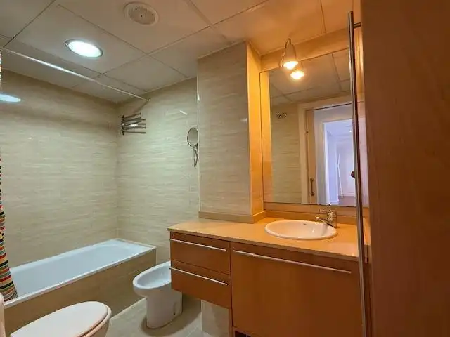 Bathroom of Apartments for rent in Murcia  with Air Conditioner, Heating and Terrace
