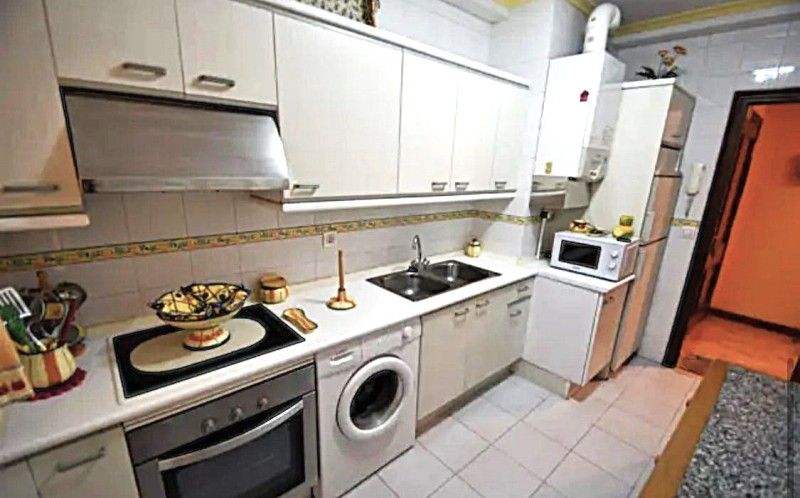 Kitchen of Flat for sale in Noreña  with Heating, Storage room and Furnished