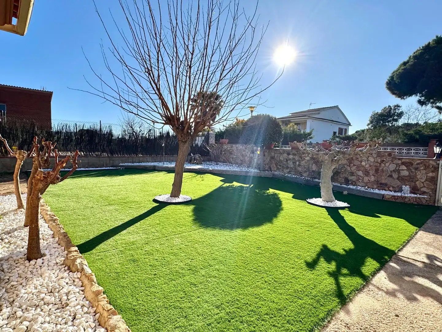 Jardí de Casa o xalet en venda en Vidreres amb Calefacció, Jardí privat i Terrassa