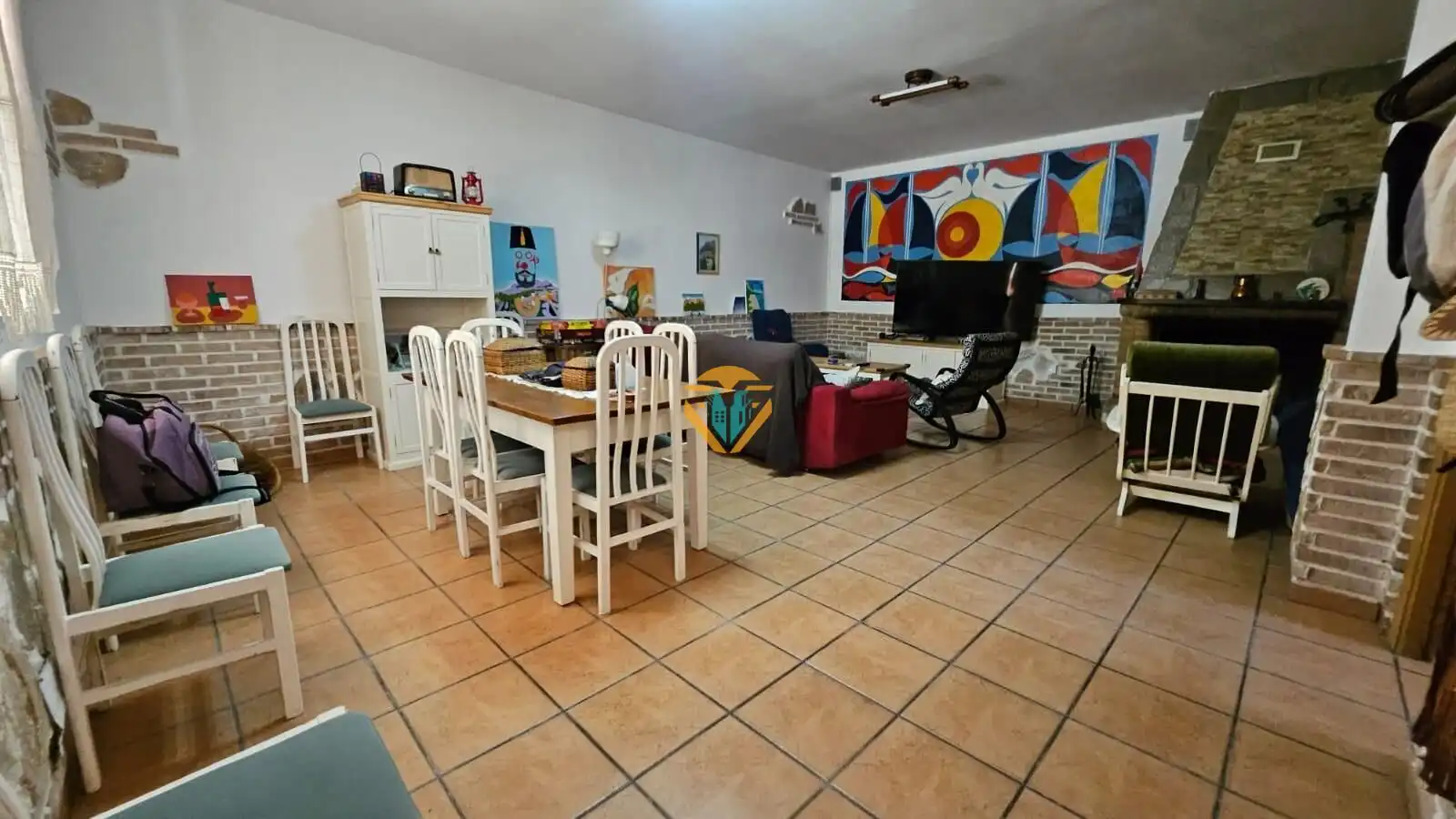 Sala d'estar de Casa o xalet en venda en Finestrat amb Calefacció, Jardí privat i Terrassa