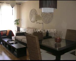 Living room of Apartment to rent in  Madrid Capital  with Air Conditioner, Heating and Parquet flooring