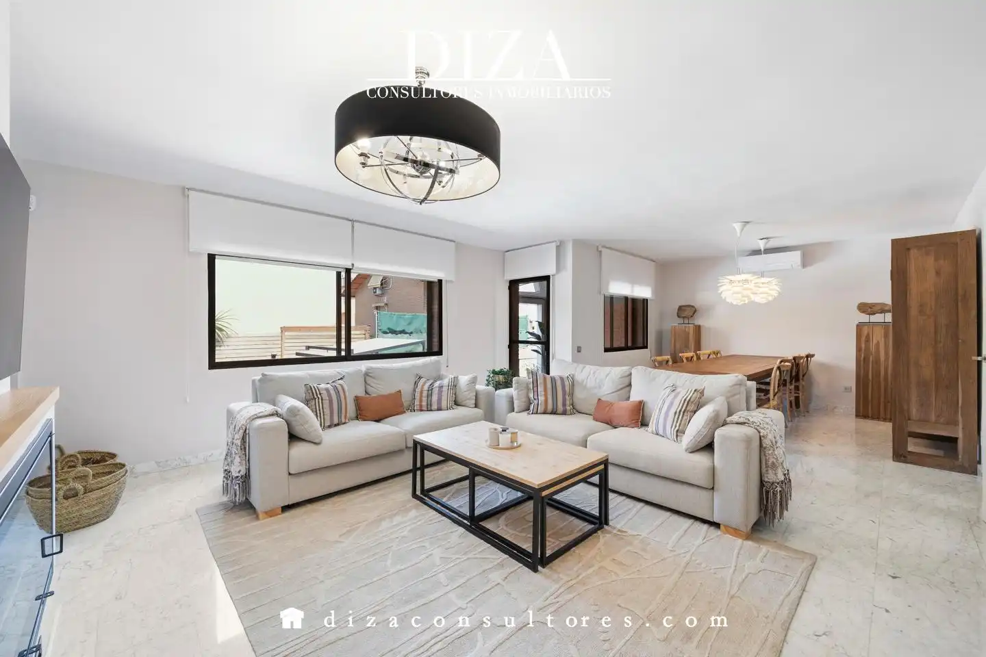 Sala de estar de Casa o chalet en venta en Madrid con Aire acondicionado, Calefacción y Terraza