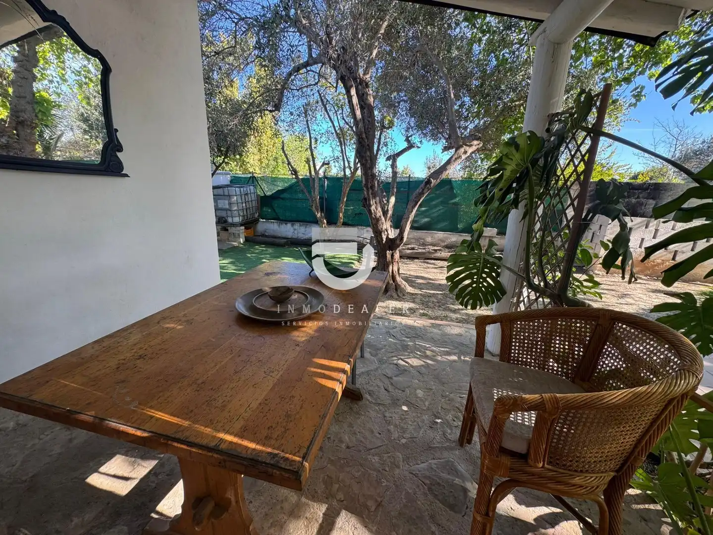 Terraza de Casa o chalet en venta en Daimús con Jardín privado, Terraza y Piscina