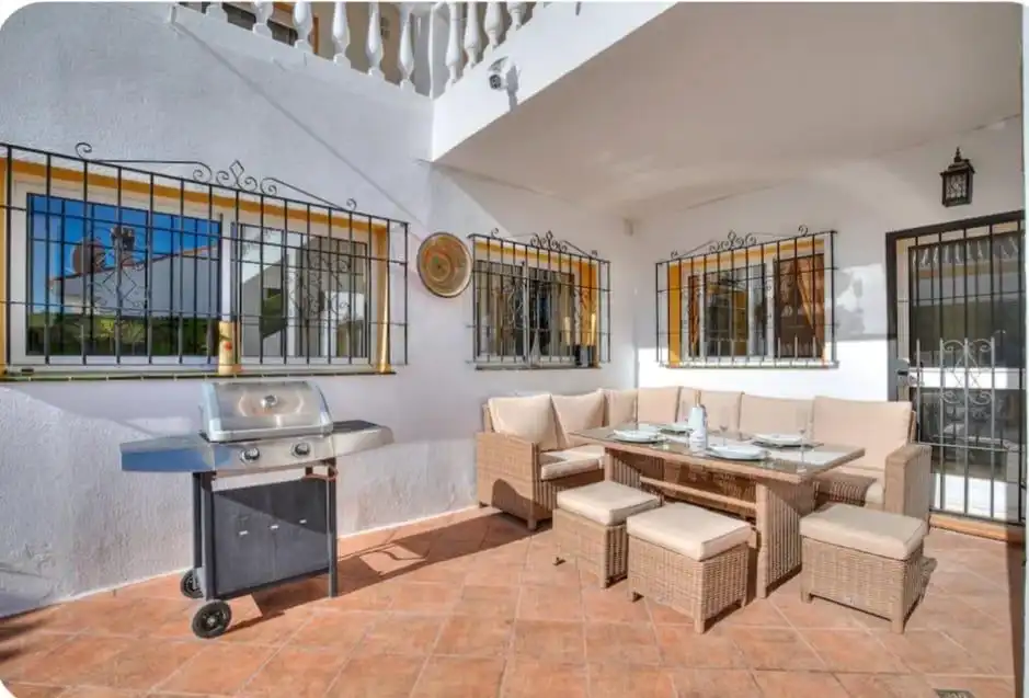 Terraza de Casa o chalet en venta en Monda con Calefacción, Jardín privado y Piscina
