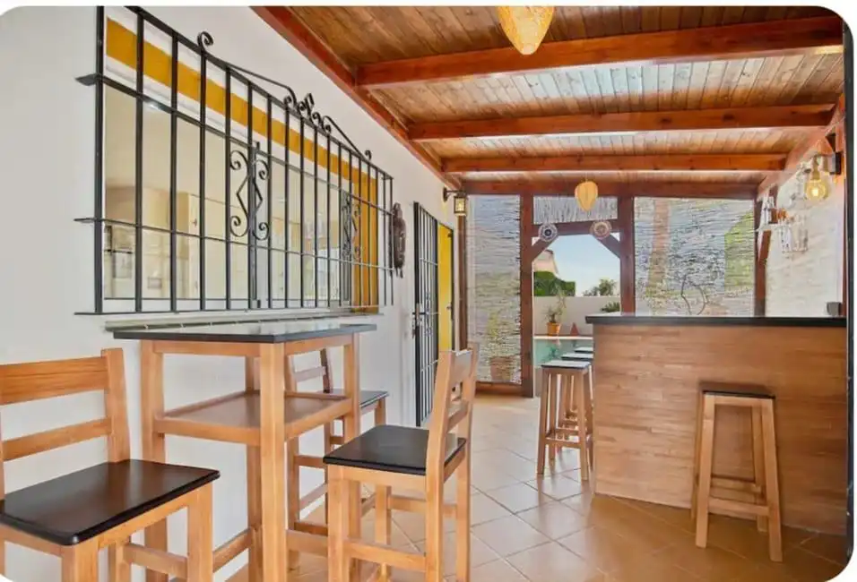Terraza de Casa o chalet en venta en Monda con Calefacción, Jardín privado y Piscina