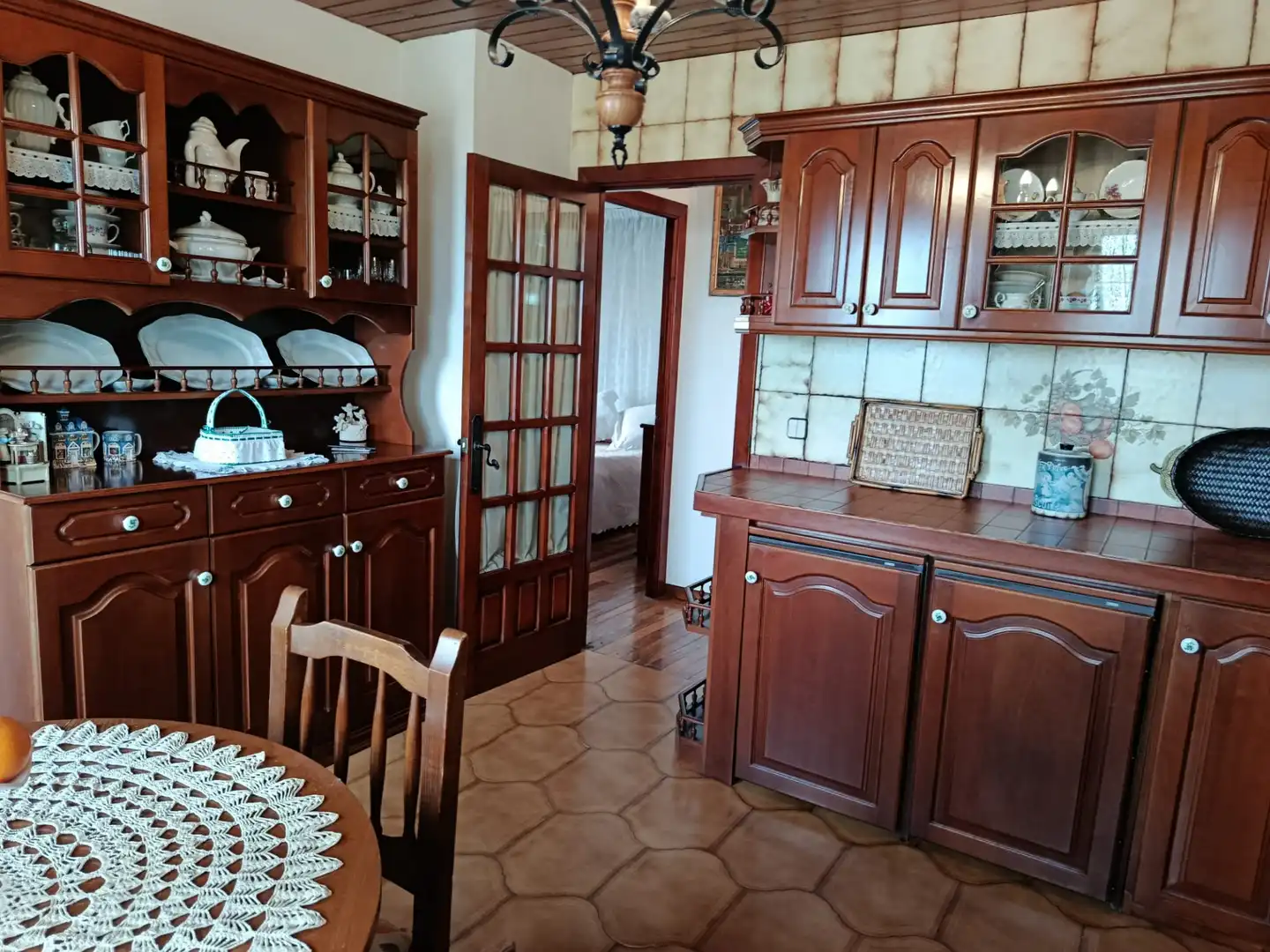 Küche von Maisonette zum Verkauf in Santander mit Heizung, Parkett und Terrasse