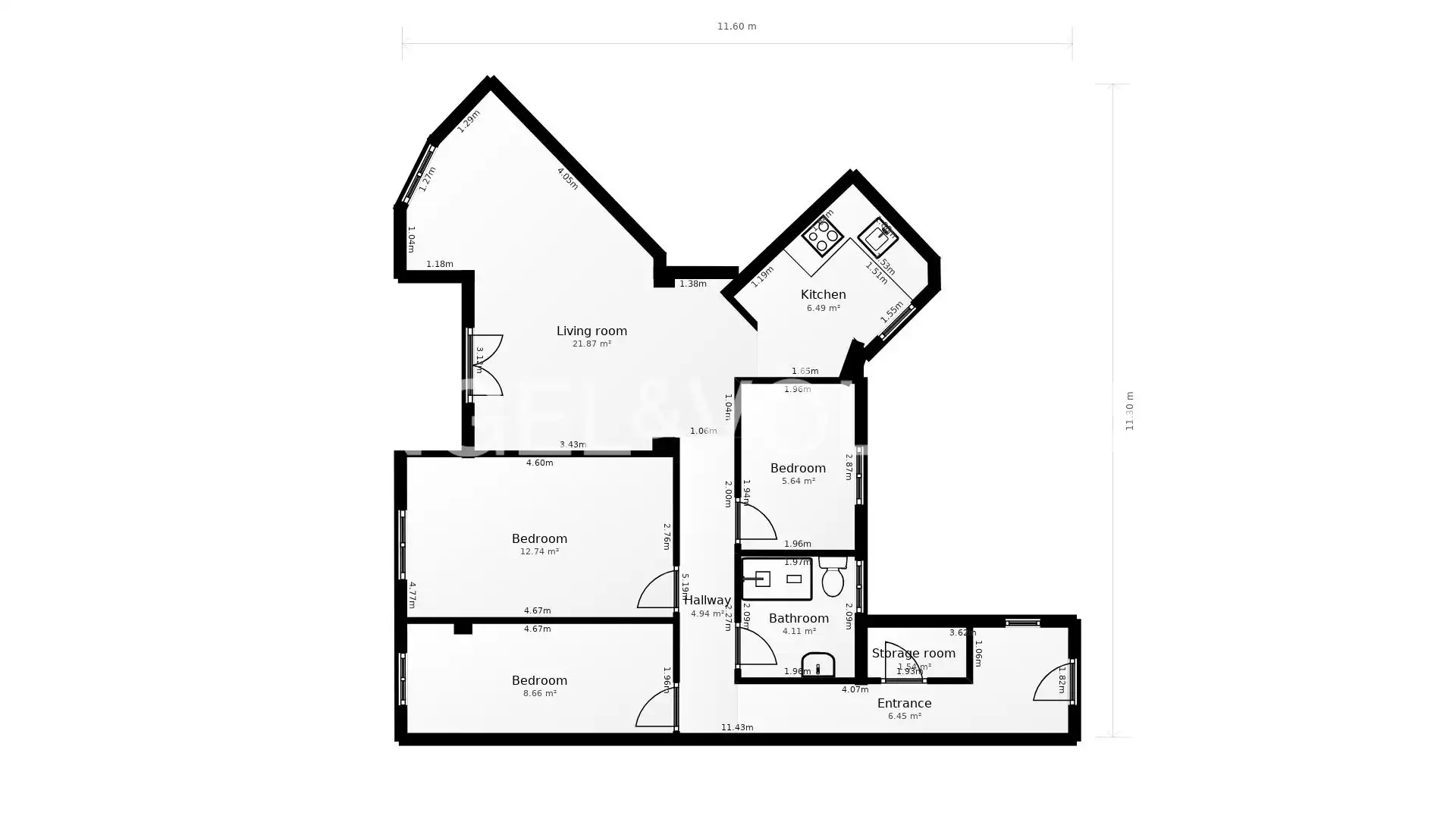Wohnung mit Terrasse zum Verkauf in L'Eixample, imagen 25