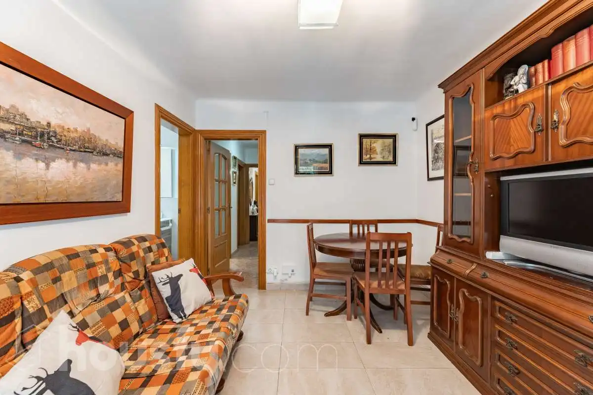 Wohnzimmer von Wohnung zum Verkauf in Barcelona mit Möbliert
