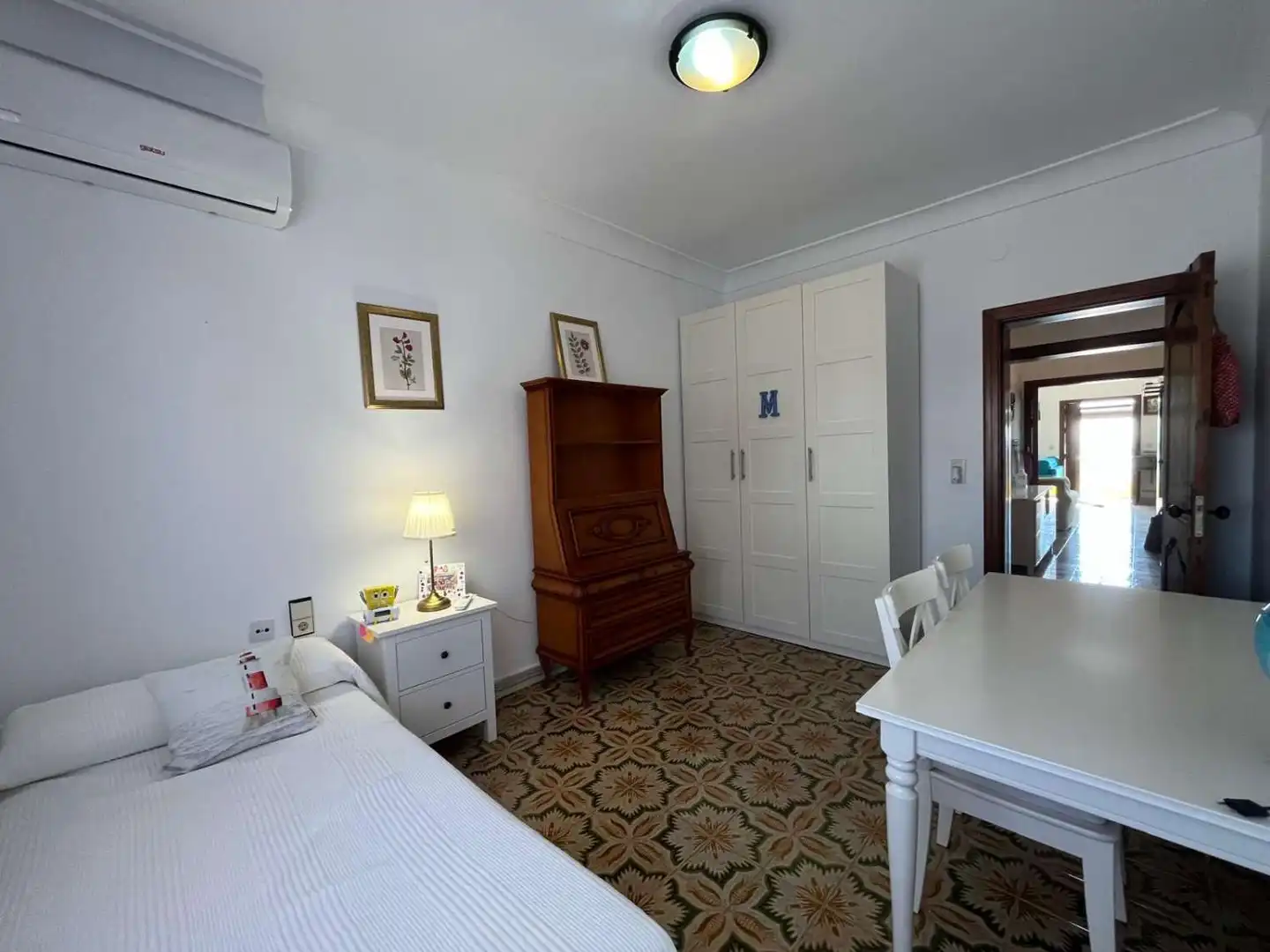 Dormitori de Apartament de lloguer en Cuevas del Almanzora amb Aire condicionat, Calefacció i Terrassa