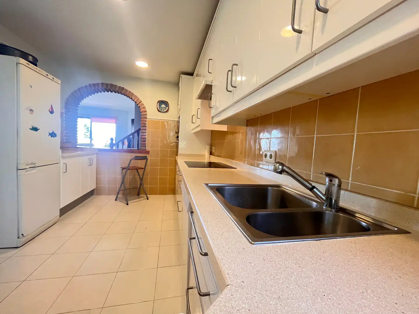 Küche von Maisonette zur Miete in Marbella mit Klimaanlage, Terrasse und Möbliert