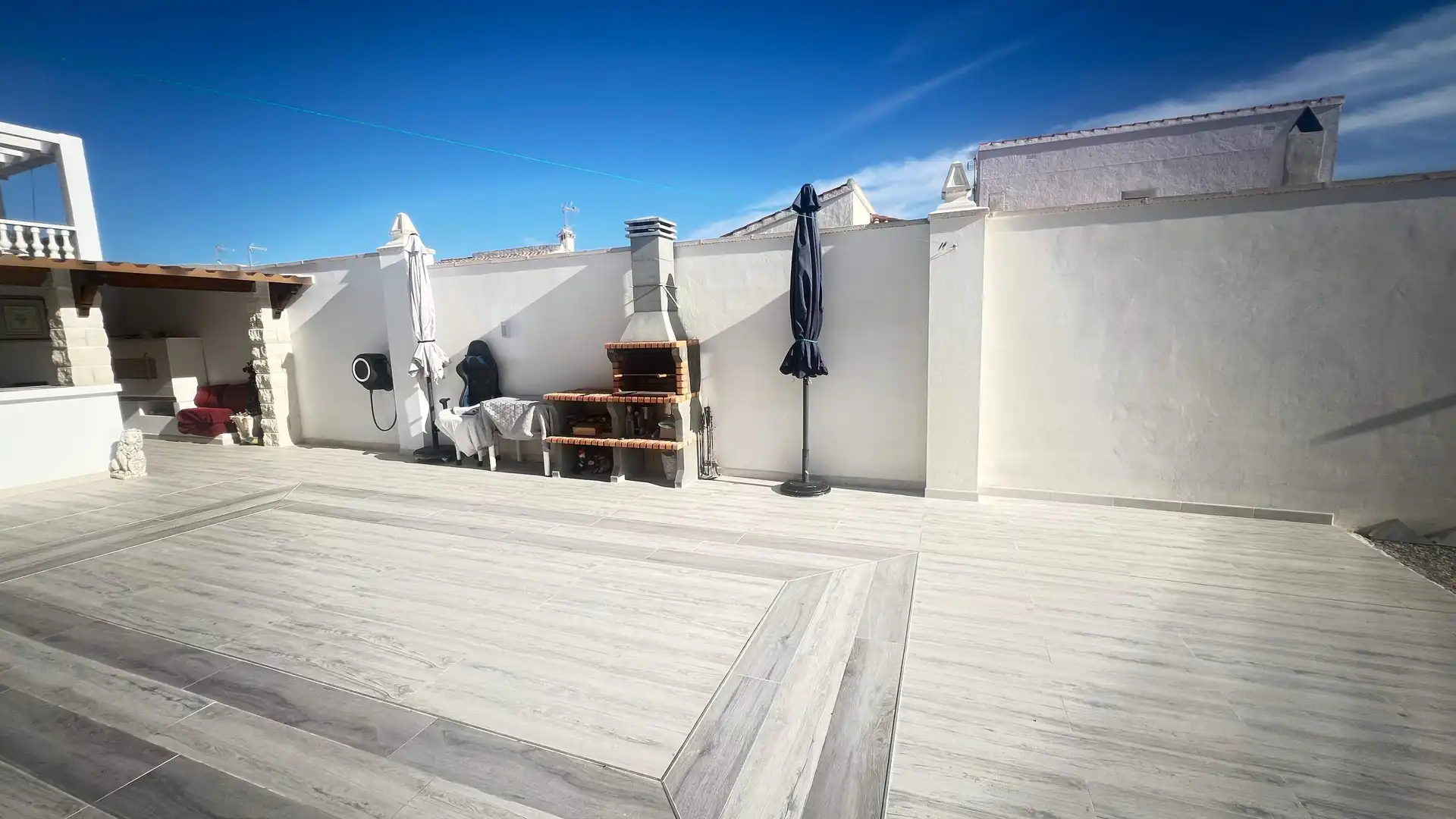 Terraza de Casa o chalet en venta en La Nucia con Aire acondicionado, Jardín privado y Terraza