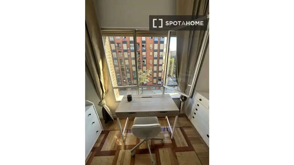 Exterior view of Flat for share in Madrid  with Air Conditioner, Heating and Terrace