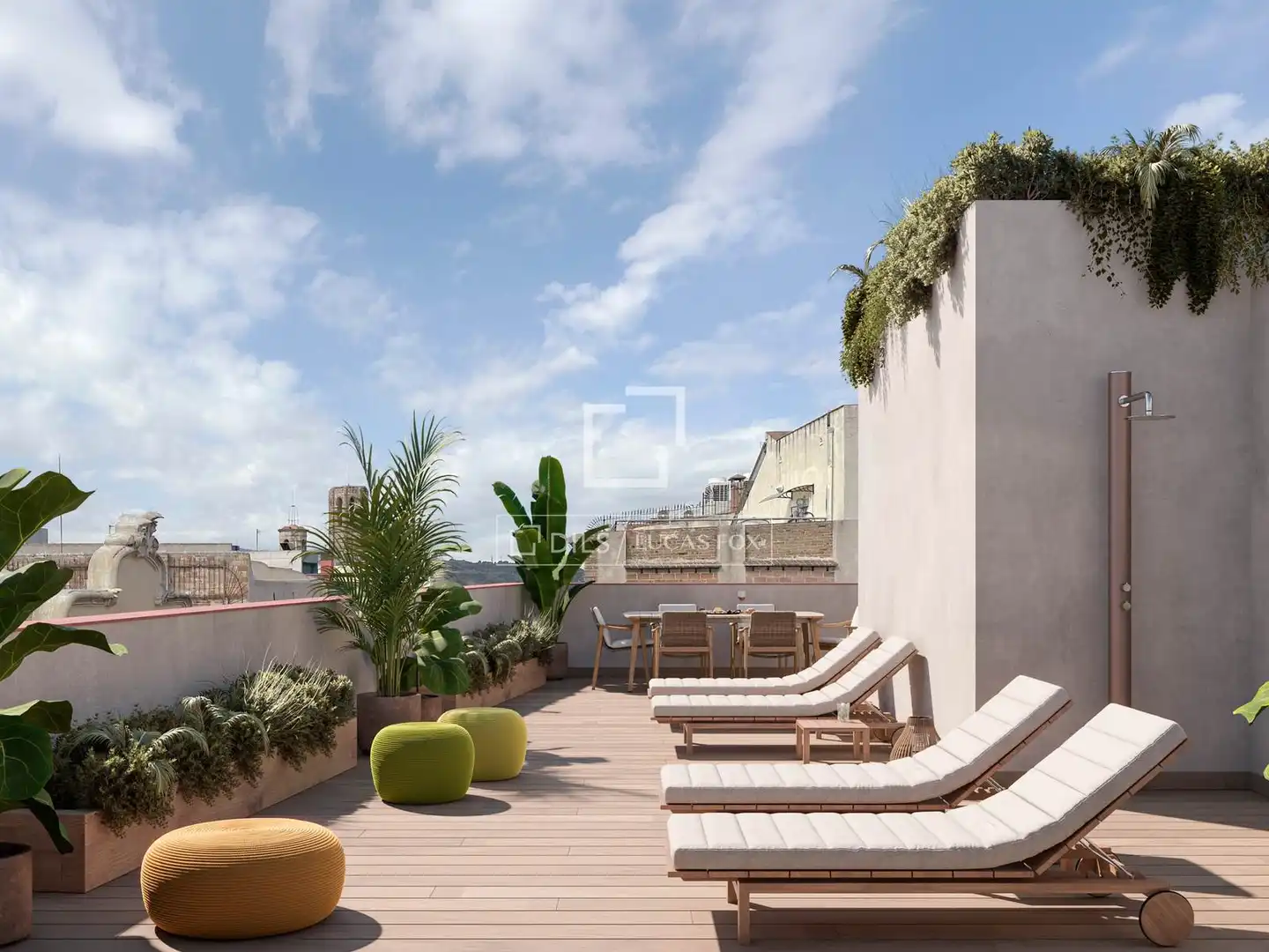 Terraza de Piso en venta en Barcelona con Aire acondicionado y Balcón