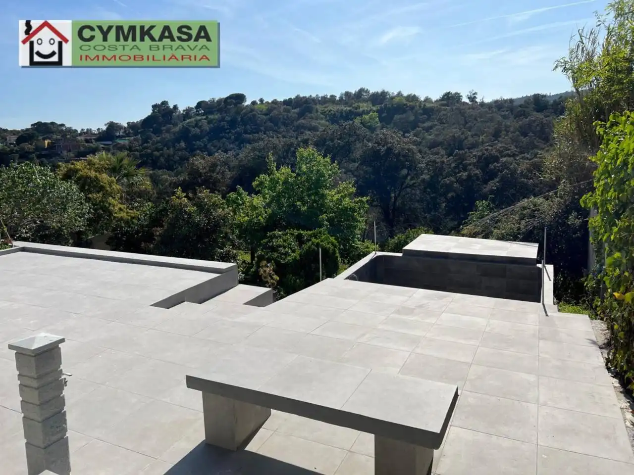 Terraza de Casa o chalet en venta en Lloret de Mar con Jardín privado, Terraza y Piscina
