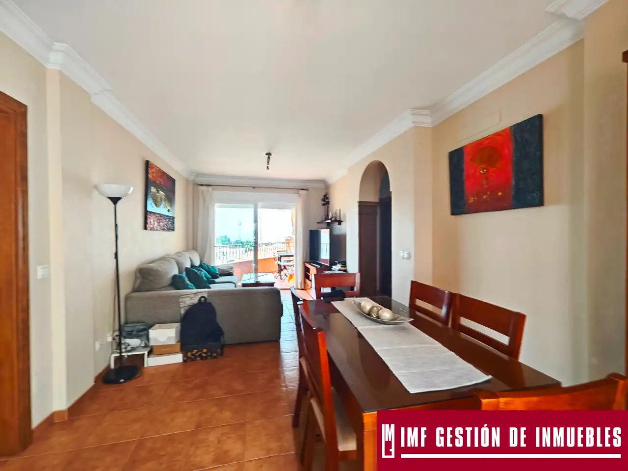 Sala de estar de Casa o chalet en venta en Nerja con Jardín privado, Terraza y Piscina comunitaria