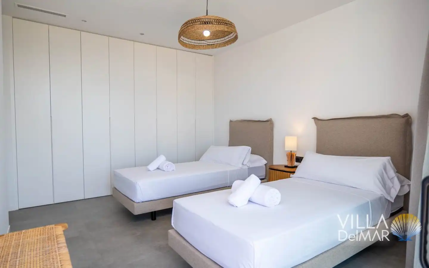 Bedroom of Houses for sale in Calpe / Calp  with Air Conditioner, Heating and Private garden