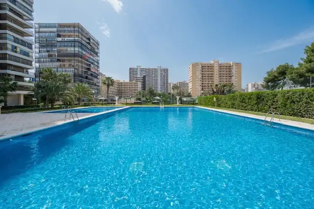 Schwimmbecken von Wohnung zur Miete in Alicante / Alacant mit Klimaanlage, Heizung und Terrasse