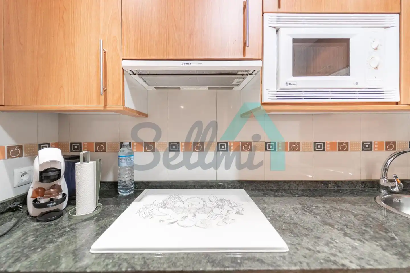 Kitchen of Flat for rent in San Martín del Rey Aurelio  with Heating, Furnished and Balcony