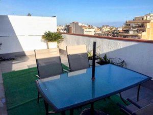 Terrace of Attic to rent in  Barcelona Capital  with Air Conditioner, Parquet flooring and Terrace