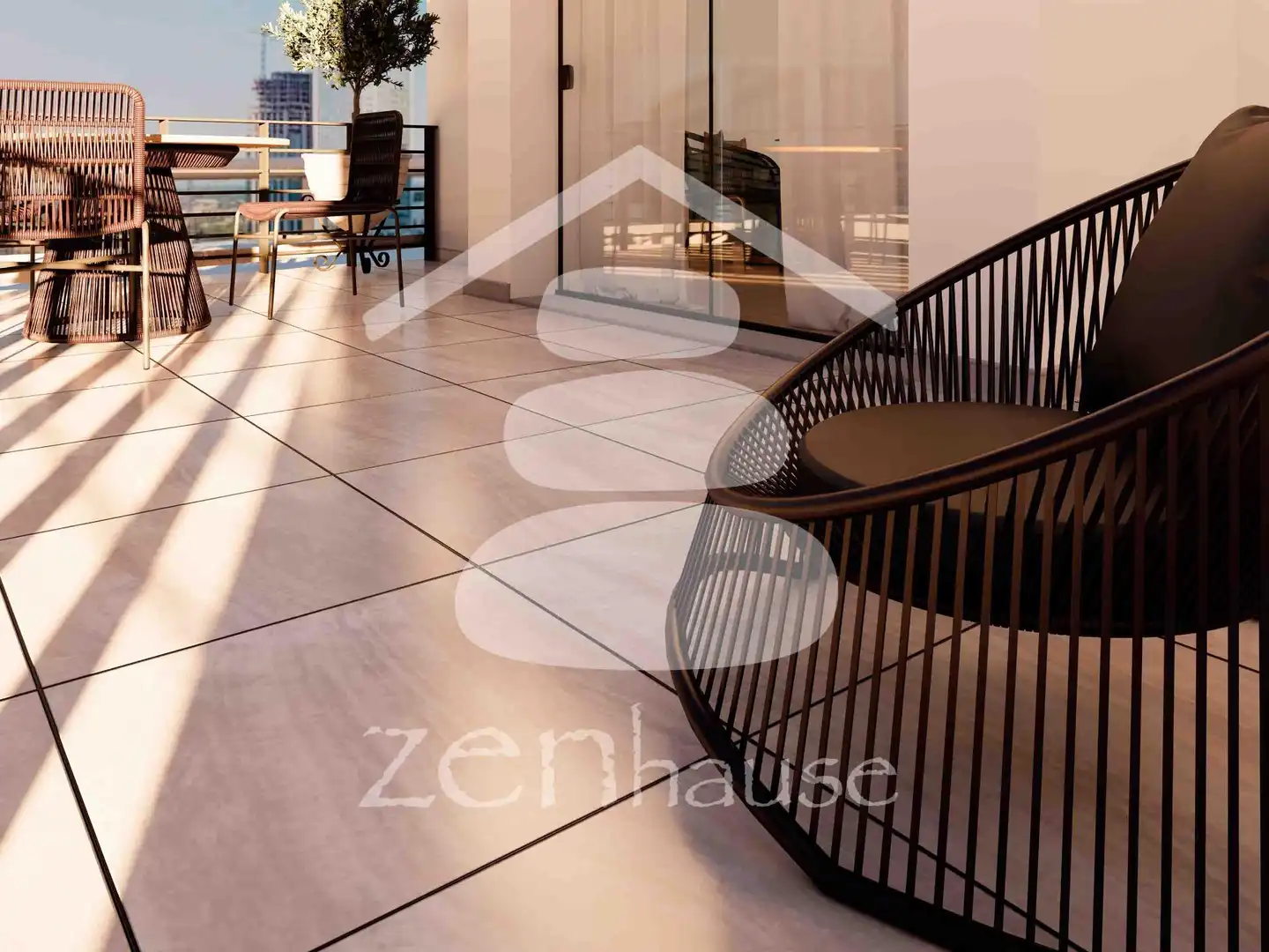 Terrasse von Dachboden zum Verkauf in Sanxenxo