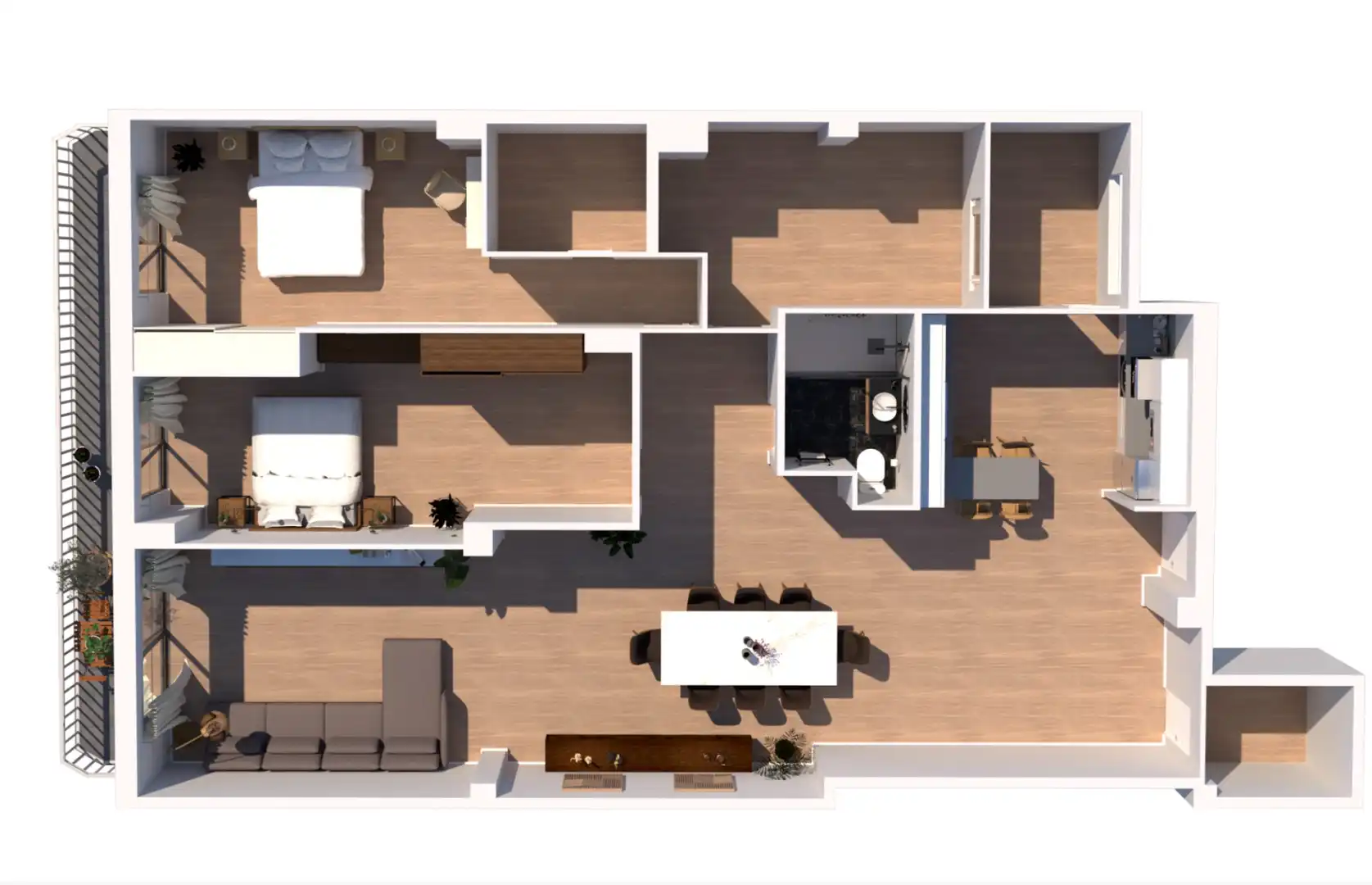 Piso en venta en Barcelona con Aire acondicionado, Calefacción y Parquet