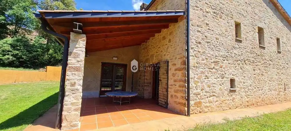 Terrace of Country homes for rent in Girona  with Air Conditioner, Heating and Private garden