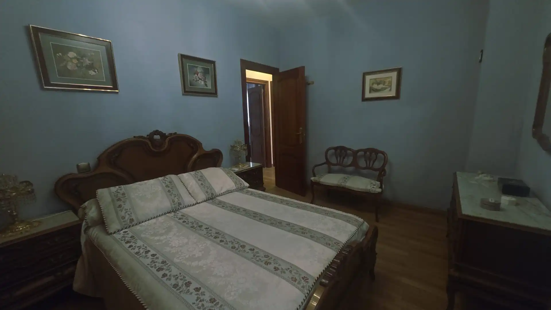 Schlafzimmer von Haus oder Chalet zum Verkauf in Rincón de la Victoria mit Klimaanlage, Heizung und Privatgarten
