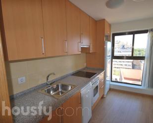 Kitchen of Flat for sale in  Lleida Capital  with Air Conditioner, Heating and Private garden