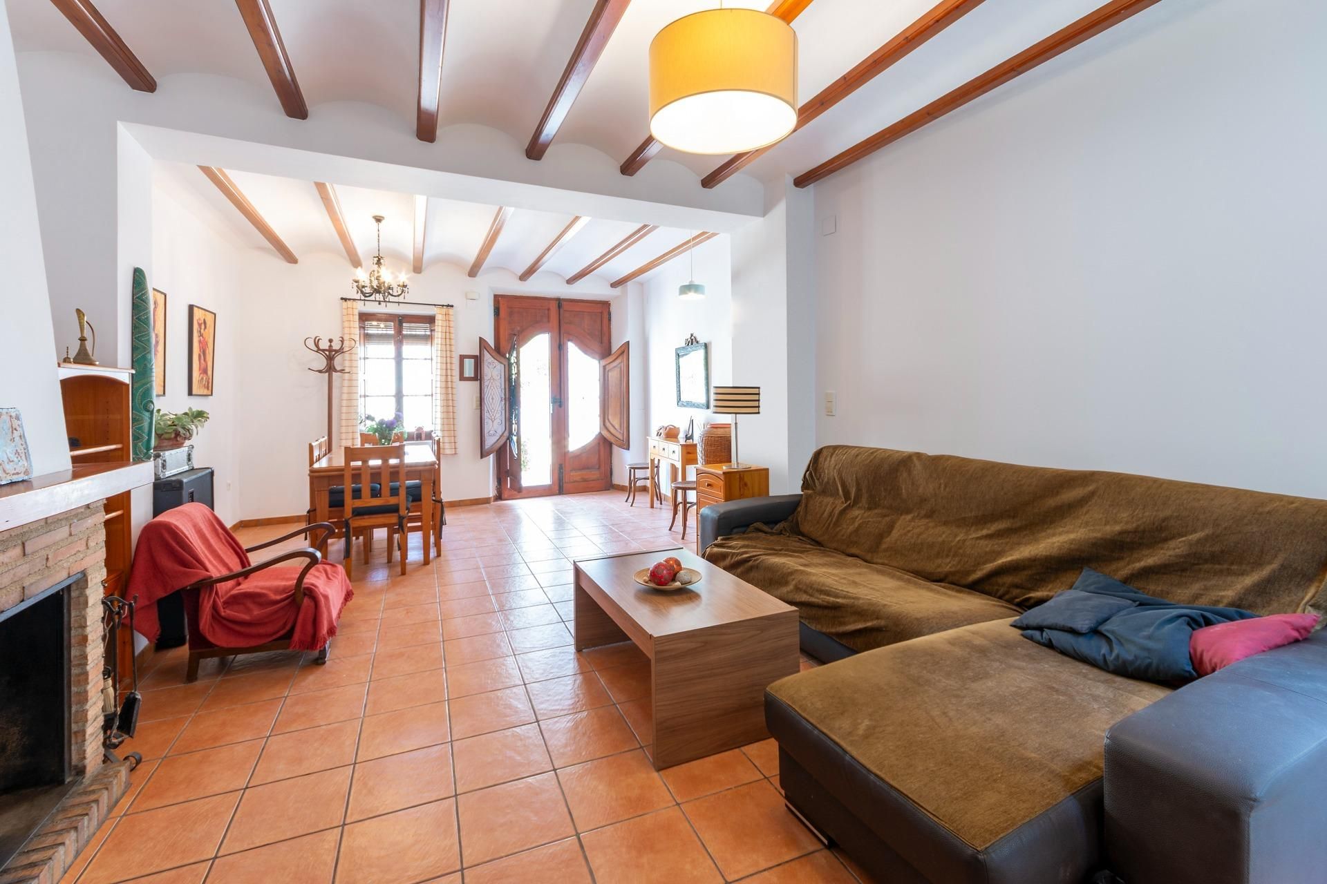 Sala d'estar de Casa o xalet en venda en Potries amb Calefacció i Terrassa