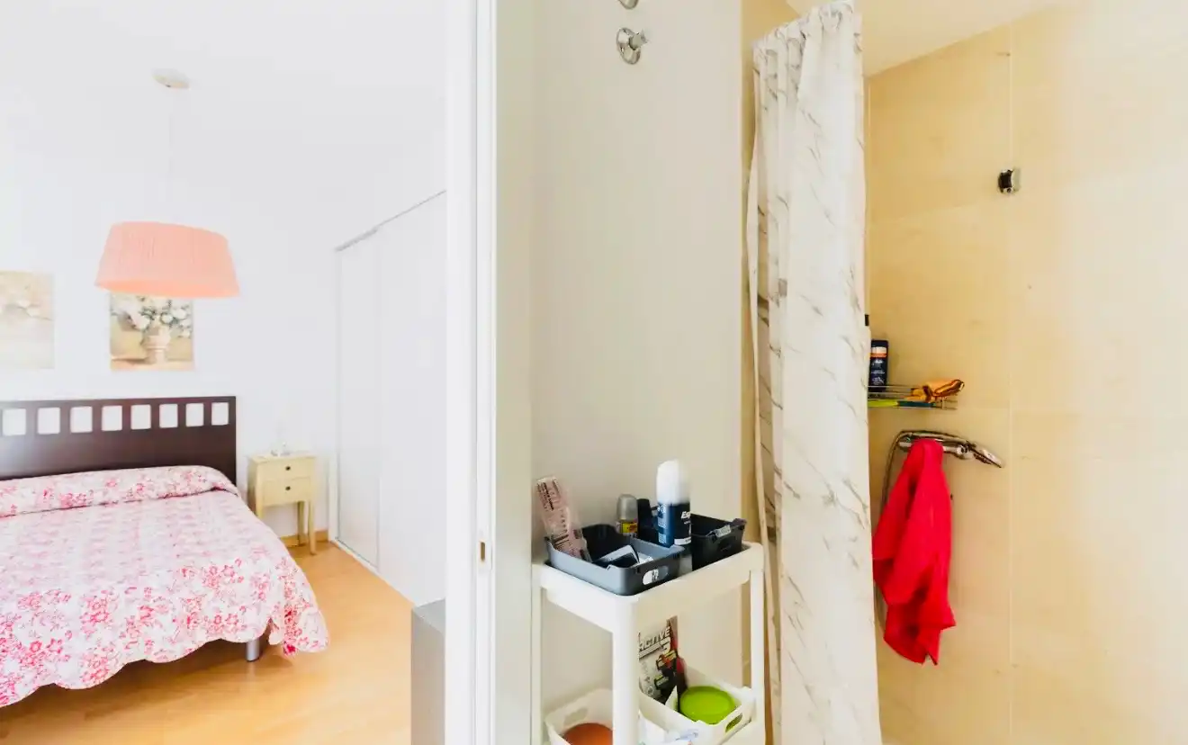 Schlafzimmer von Einfamilien-Reihenhaus zum Verkauf in Dénia mit Klimaanlage, Heizung und Terrasse