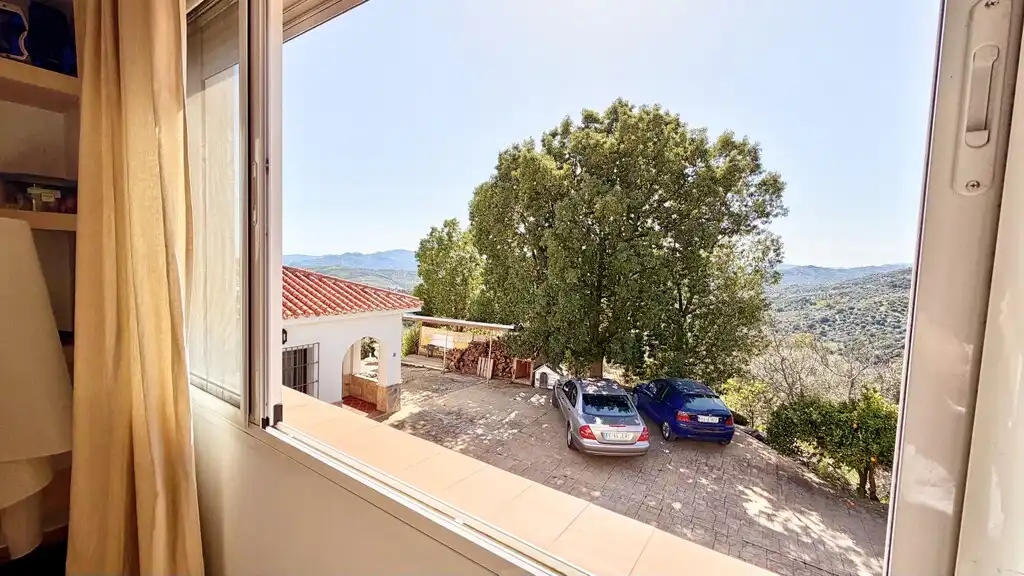 Vista exterior de Finca rústica en venta en Periana con Aire acondicionado, Jardín privado y Terraza