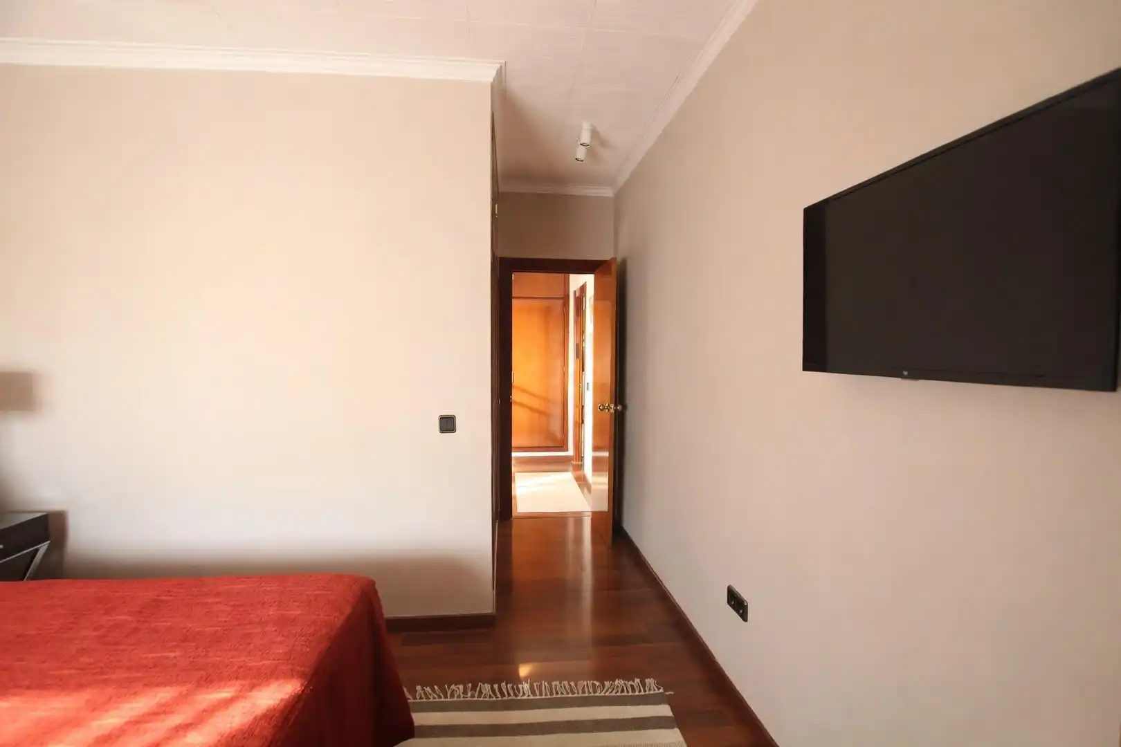 Schlafzimmer von Wohnung zum Verkauf in Jerez de la Frontera mit Klimaanlage, Parkett und Terrasse