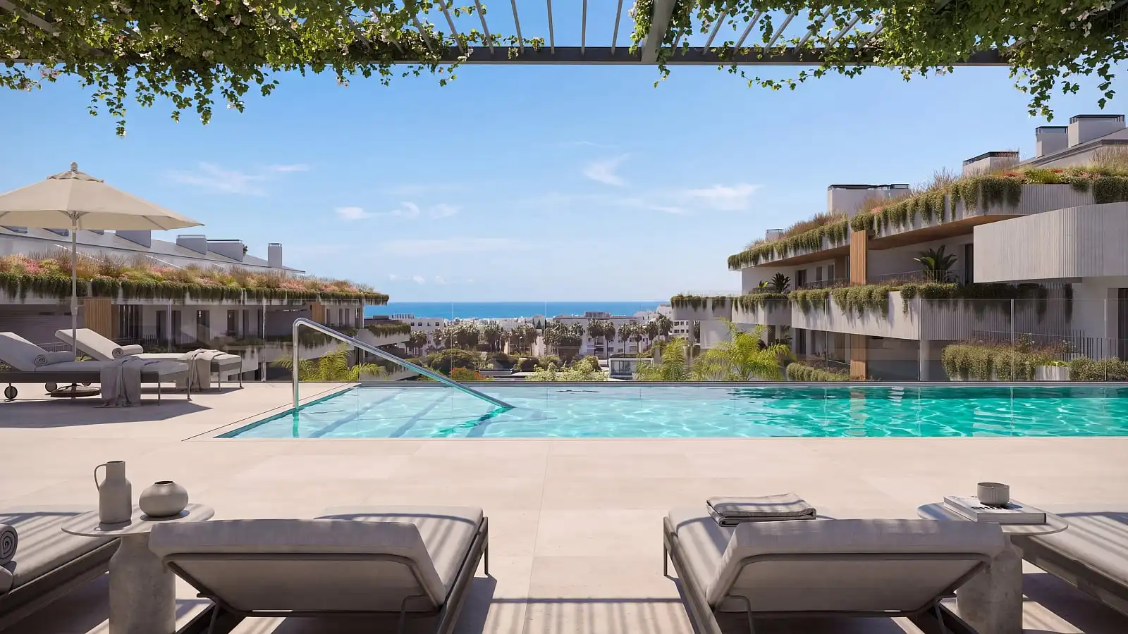Apartment with pool for sale in San Pedro de Alcántara, imagen 2
