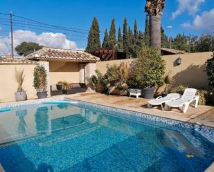 Swimming pool of House or chalet for sale in L'Eliana  with Air Conditioner, Heating and Private garden
