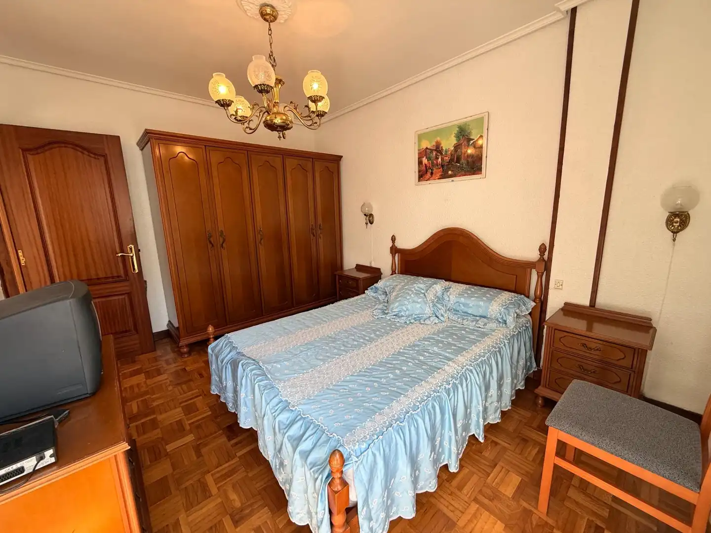 Bedroom of Flat for sale in Santoña  with Terrace, Furnished and Balcony