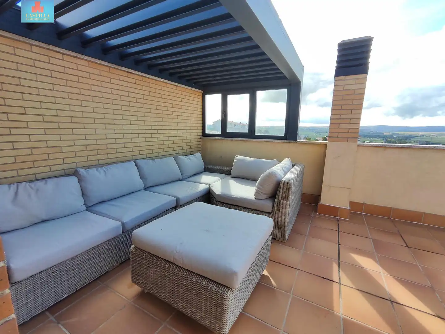 Terraza de Casa adosada en venta en Ávila con Calefacción, Jardín privado y Terraza