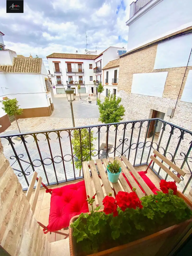 Exterior view of Duplexes for sale in Écija  with Air Conditioner, Terrace and Furnished