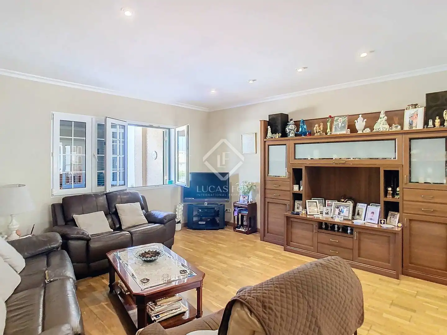 Sala de estar de Casa o chalet en venta en Maó - Mahón con Calefacción, Jardín privado y Terraza