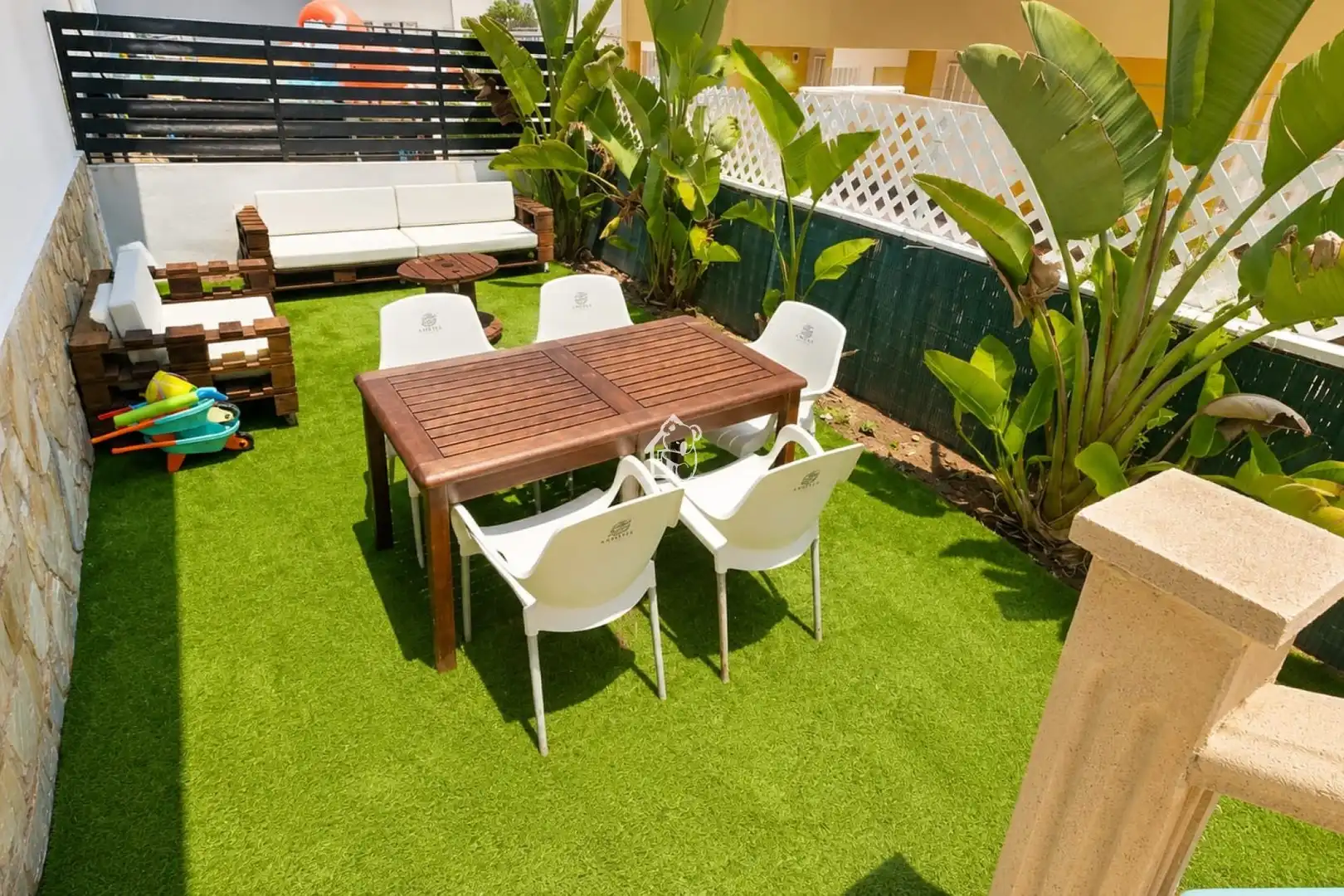 Terrassa de Casa o xalet de lloguer en Torrevieja amb Aire condicionat, Terrassa i Moblat