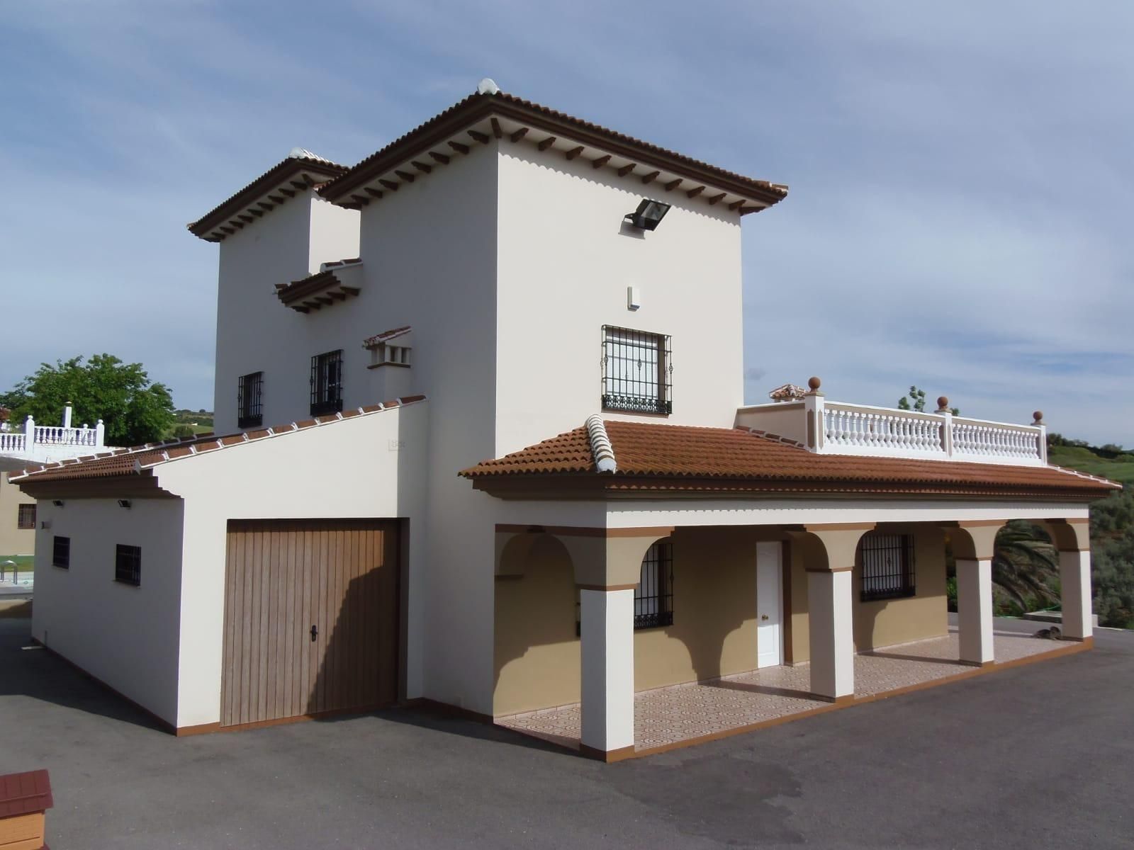 Exterior view of House or chalet for sale in Arriate  with Heating, Terrace and Swimming Pool