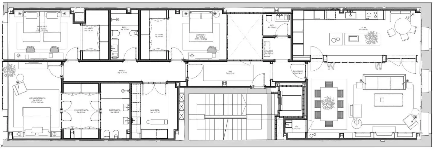 Wohnung mit Terrasse zum Verkauf in Rúa Colón, imagen 29