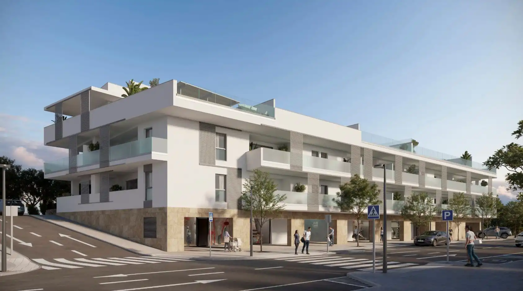 Vista exterior de Apartamento en venta en Marbella con Aire acondicionado, Calefacción y Terraza