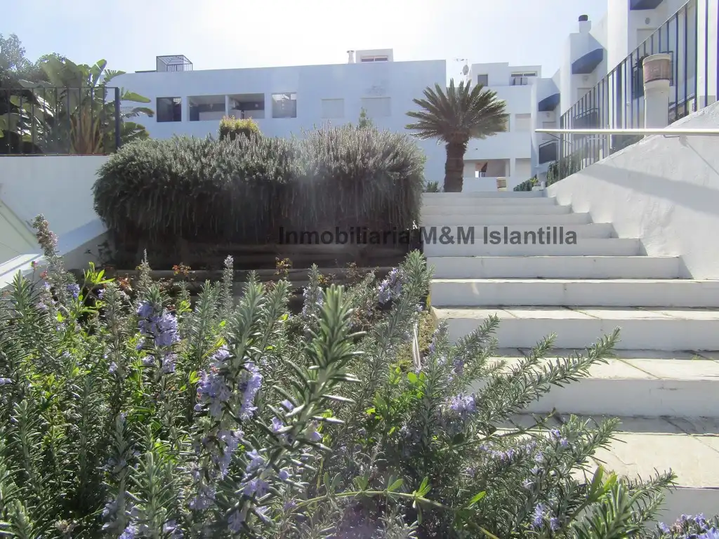Vista exterior de Casa adosada en venta en Islantilla con Terraza, Trastero y Amueblado
