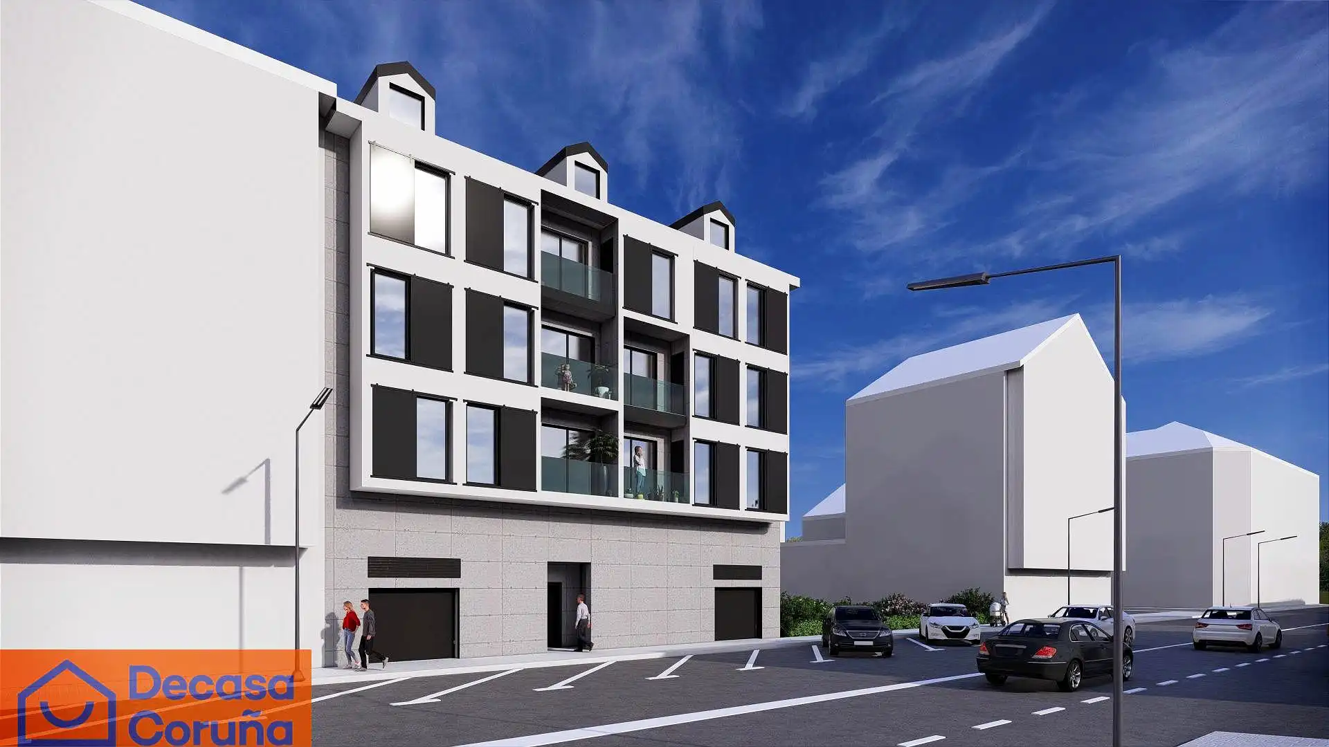 Vista exterior de Piso en venta en Arteixo con Calefacción, Terraza y Trastero